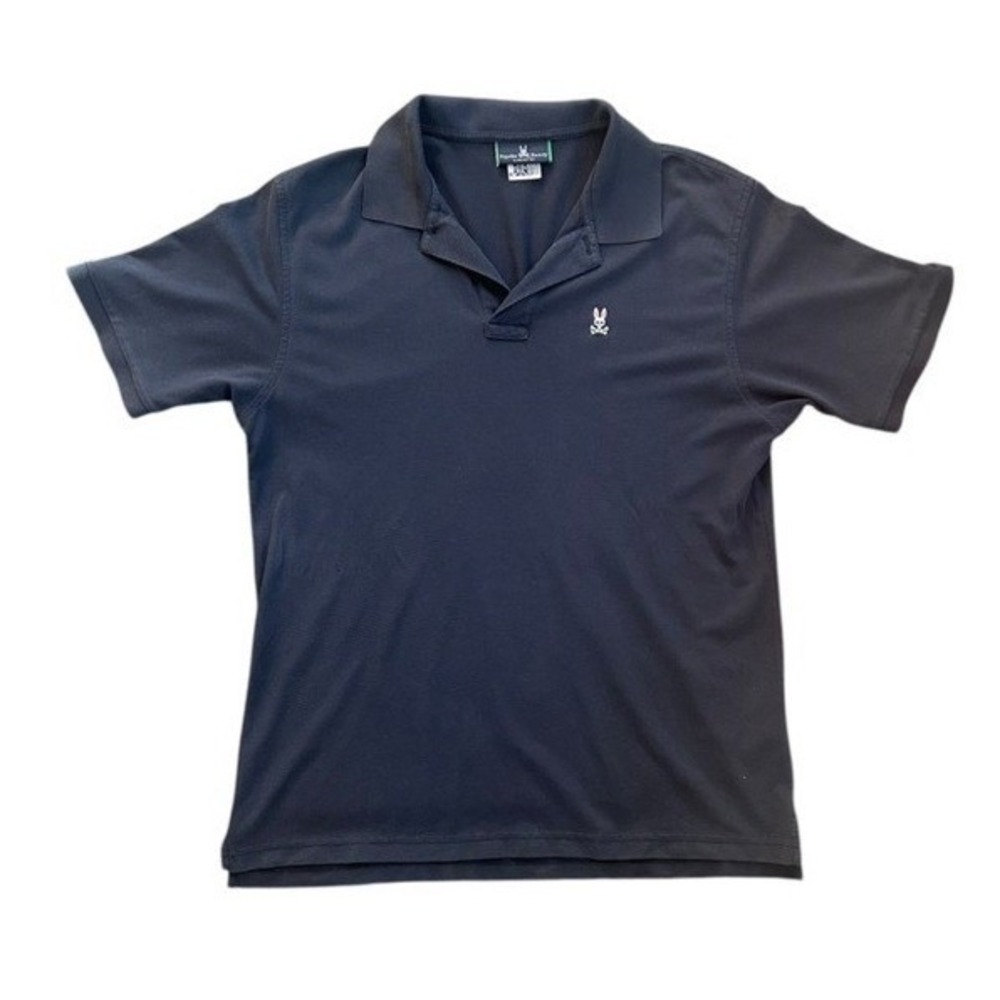 Psycho Bunny Seacroft Sport Pique Polo Pima Embroidered Performance Shirt M/L